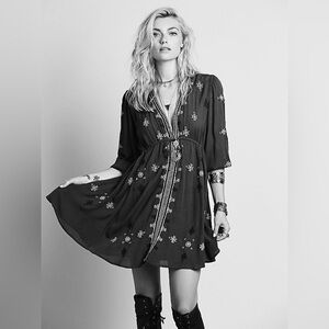 free people STAR GAZER mini dress .